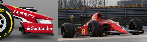  Ferrari SF-15T vs Ferrari 640/1