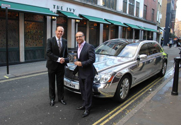 Theo Paphitis polished maybach
